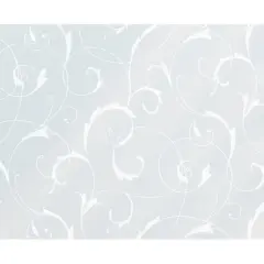 Brewster Scroll Flower Static Window Film