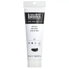 Liquitex&reg; 4.65oz. Heavy Body Acrylic&trade; Paint 244 Ivory Black