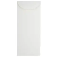 JAM Paper #12 Strathmore Bright White Wove Policy Business Envelopes, 25ct.