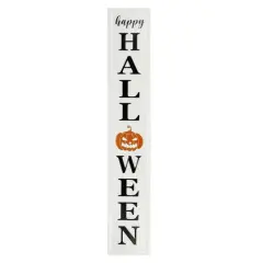 31.5" Metal Happy Halloween Wall Sign