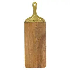 23" x 8" Brown Wood Natural Decorative Cutting Board