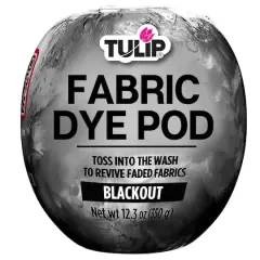Tulip&reg; Fabric Dye Pod Blackout