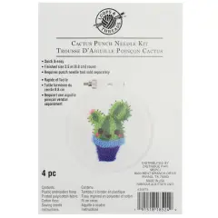 Cactus Punch Needle Kit by Loops & Threads&trade;