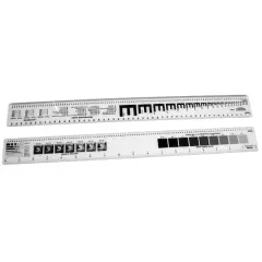 Westcott&reg; C-Thru Graphic Arts Ruler, 18"