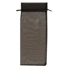 JAM Paper Sheer Wine Bags, 12ct. Black