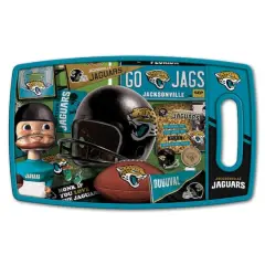 NFL Retro Series Cutting BoardJacksonville Jaguars