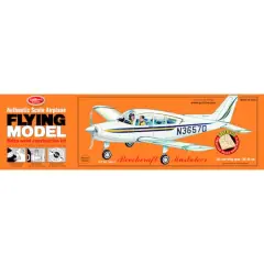 Paul K. Guillow Beechcraft Musketeer Laser Cut Model Kit