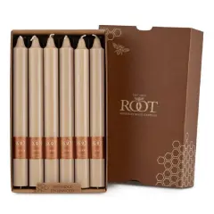 Root Candles Arista&trade; 9" Smooth Dinner Candles, 12ct. Blossom