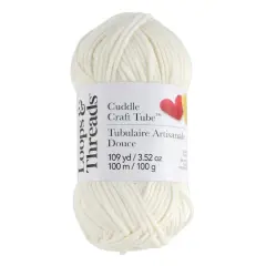 Cuddle Craft Tube&trade; Yarn by Loops & Threads&reg; Marshmallow Magic