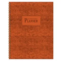 TF Publishing 2025 Large Baroque Marigold Weekly Monthly Spiral Planner