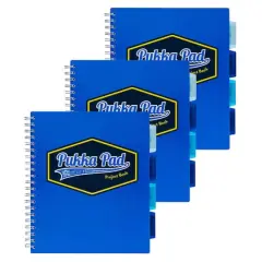 Pukka Pads Vision Letter-Size Project Book Set Blue