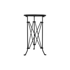 Hello Honey&reg; 15" Metal Oval Tray-Style Accent Table