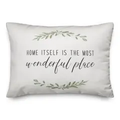Most Wonderful Place 20" x 14" Indoor/Outdoor Pillow