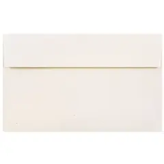 JAM Paper A10 Recycled Invitation Envelopes, 50ct. Genesis Milkweed