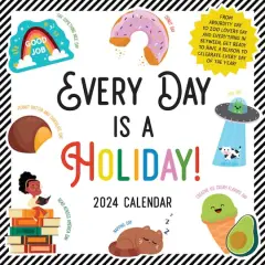 TF Publishing 2024 Every Day's A Holiday Wall Calendar