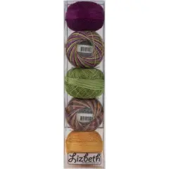 Handy Hands Lizbeth Garden Cordonnet Cotton Thread Pack, Size 10