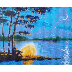 Diamond Art&reg; Moonlight Campfire Premium Kit