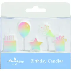 Design Design Spectrum Specialty Birthday Candles Set