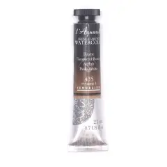 Sennelier French Artists' Watercolor, 21mL 435 Transparent Brown S1