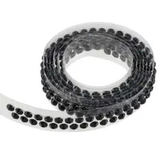Bling on a Roll&trade; Double Row Rhinestones by Recollections&trade; Black