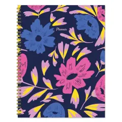 TF Publishing Large Bright Floral Blooms Undated Spiral Planner