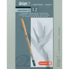 Bruynzeel Design&reg; Graphite Pencil Set