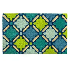 DII&reg; Blue Mosaic Doormat