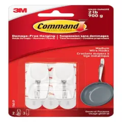 3M Command&trade; Metal Wire Hooks