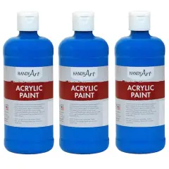 Handy Art&reg; Acrylic Paint, 3ct. Cobalt Blue