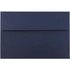 JAM Paper A8 Navy Blue Passport Invitation Envelopes