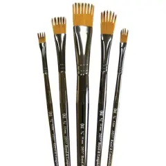 Zen&trade; Series 73 Short Handle 5 Piece Wisp Brush Set