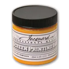 Jacquard Professional Screen Printing Ink, 4oz. Golden Yellow