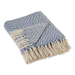 DII&reg; Zig-Zag Throw French Blue