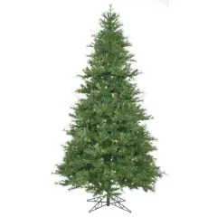 9ft. Unlit Mixed Country Pine Slim Artificial Christmas Tree