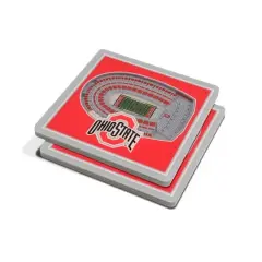 NCAA 3D StadiumView Coasters Ohio State Buckeyes