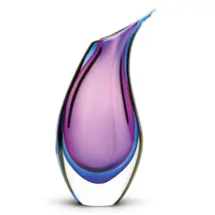 15.75" Duo Tone Modern Vase