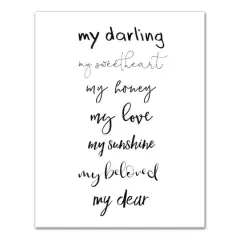 My Darling Canvas Art