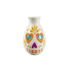 7.25" Day of the Dead Ceramic Vase by Ashland&reg;
