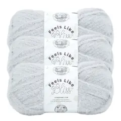3 Pack Lion Brand&reg; Feels Like Bliss Yarn Sterling