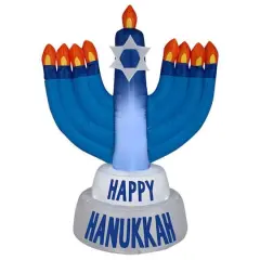 3.5ft. Airblown&reg; Inflatable Outdoor Hanukkah Candles