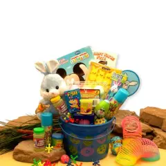 Little Bunny Blue Easter Fun Pail