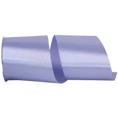 JAM Paper 4" x 50yd. Satin Allure Single Face Ribbon Iris