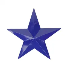 3ft. Navy Blue Country Rustic Star Indoor/Outdoor Wall Decoration