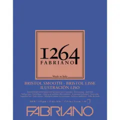 Fabriano&reg; 1264 Smooth Bristol Pad