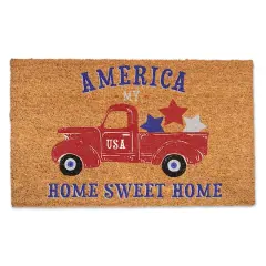 America Home Sweet Home Doormat