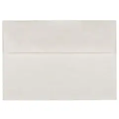 JAM Paper A7 Parchment Invitation Envelopes, 50ct. White