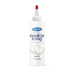 Satin Ice&reg; Ready to Use Cookie Icing, 8oz. White