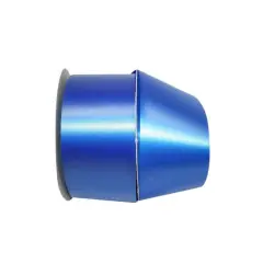 JAM Paper 2.5" x 100yd. Plastic Florentine Ribbon Royal