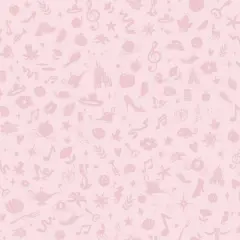 RoomMates Disney&reg; Princess Icons with Glitter Peel & Stick Wallpaper Pink