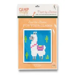 Lion Brand&reg; Llama Paint-by-Stitches Kit